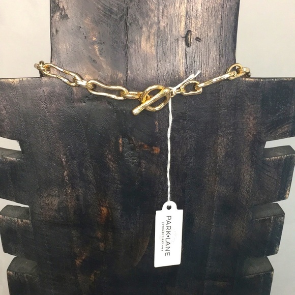 PARK LANE NWT WOMEN’S. GOLD LINK CHAIN - Picture 2 of 3